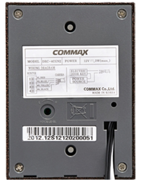 Commax 7 Video Door Intercom Kit Cdv 70k Drc 4cgn2