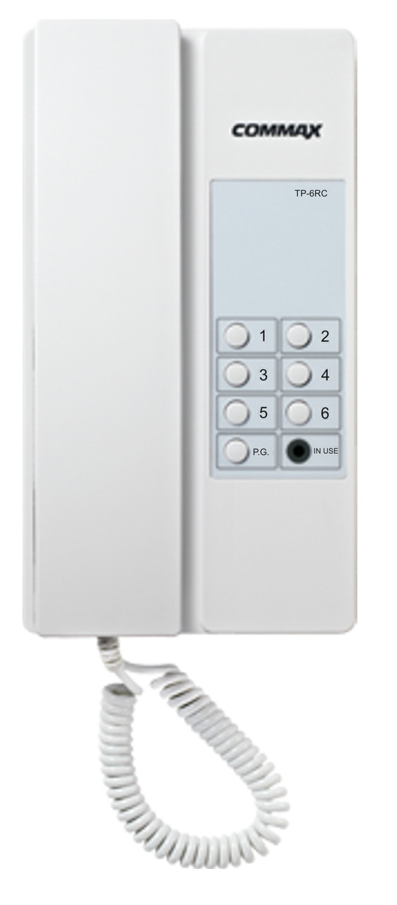 Commax Interphone TP-6RC - ULTIMA-TECH