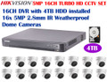 5MP 16CH TURBO HD CCTV BUNDLE