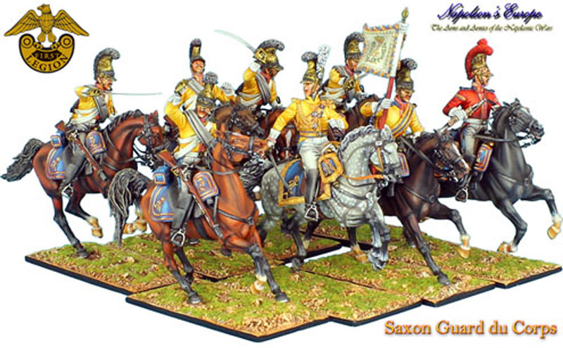 NAP0427 Saxon Guard du Corps Officer by First Legion