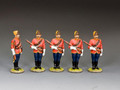 NWMP006 Mounties At Ease (5 figure set) by King and Country
