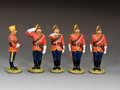 NWMP007 Mounties On Parade (5 figure set) by King and Country