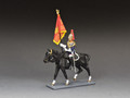 CE099  Mounted Blues And Royals Standard Bearer by King and Country