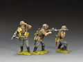 WS393 MG34 Gun Team by King & Country
