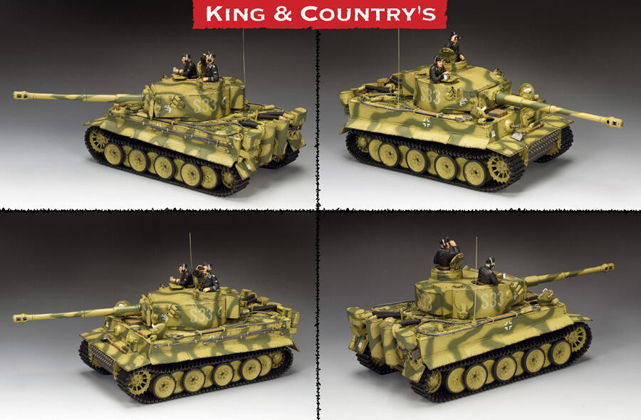 Figurine King And Country WS397SE – Tigre De Koursk PzKpfwVI #S33 (occasion)