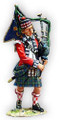 BR028  42nd Highlander Piper by King & Country (Retired)