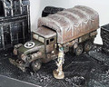 DD007  GMC Cargo Truck & Military Policeman by King & Country (Retired)