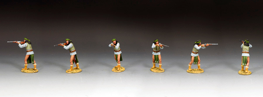 TRW189 Kneeling Apache w/Carbine figurines et collections