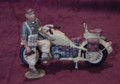 AK004  Dismounted Dispatch Rider & Motorcycle by King & Country (Retired)