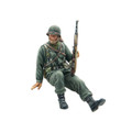 BB074 US Winter Infantry Seated with M1 Carbine - Tank Rider by First Legion