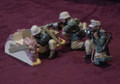 AK007  Three Man MG42 Gun Group plus Wall by King & Country (Retired)