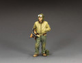 DD385 Standing Tank Sergeant w/Tommy Gun by King and Country   