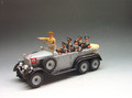 LAH040  The New Hitler Staff Car by King & Country (Retired)