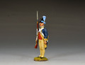 AR081 Washington's Guard Company Standing Corporal Shouting Orders by King & Country