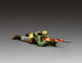 WH133 Lying Prone Rifleman by King and Country