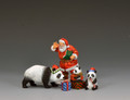XM025 Santa & His Panda Bears by King & Country