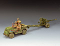 MG095 The Airborne Jeep & 6 Pdr. Anti-Tank Gun by King and Country