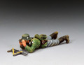 WH127 Lying Prone Wehrmacht Officer by King and Country