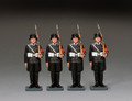 LAH-S06 Leibstandarte At Attention (Set of 4) by King and Country