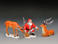 XM026 Santa & His Reindeers by King & Country