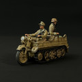 AK029 DAK Single-rider Motorcycle Scout by King and Country   