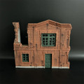 WS054 Red Brick Wall Building by War Park 