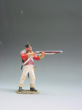 Figurine King & Country NA520 - Soldat Premier Empire Tir Debout, 60mm, Métal Peint