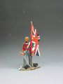 NA009  British Officer with Flag by King & Country (Retired)