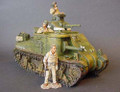 DD024  M3 General Lee Tank with Commander, Gunner & Radio Operator by King & Country (Retired)