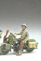 DD041  USMP on Motor Bike by King & Country (Retired)