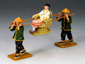 HK173  New Sedan Chair Set by King & Country (Retired)