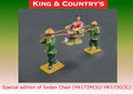 HK173(S)  New Sedan Chair Set by King & Country (Retired)