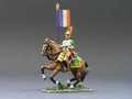 NA078  Dragoon Guidon Bearer in Empress Dragoons paint by King & Country (RETIRED)