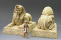 AE018  Pair of Sphinx by King & Country (RETIRED)