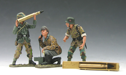 Retired & King and Sitting Sergeant & 2 Riflemen Country WS053 