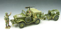 DD049  Weapons Carrier Truck and Trailer by King & Country (RETIRED)