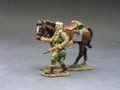 DD072  Paratrooper with Walking Horse by King & Country (RETIRED)