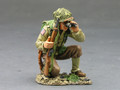 DD082  Kneeling Officer with Bino by King & Country (RETIRED)