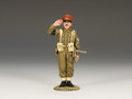 DD155  Saluting British Military Policeman by King & Country (RETIRED)