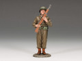 DD159  US Soldier Port Arms by King & Country (RETIRED)