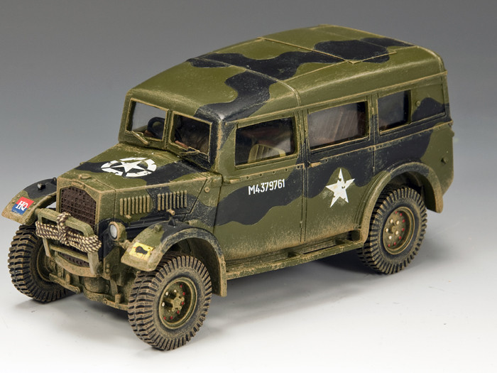 RETIRED DD225 US M20 Armoured Car by King & Country 