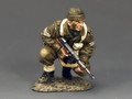 DD196  Crouching with Tommy Gun by King & Country (RETIRED)
