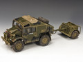 DD202  Morris C8 Field Artillery Tractor & Limber by King & Country (Retired)