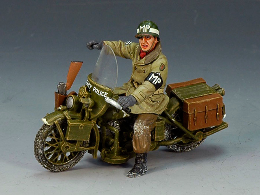 BBA035 Winter Motorcycle MP by King & Country (RETIRED) - Sager's
