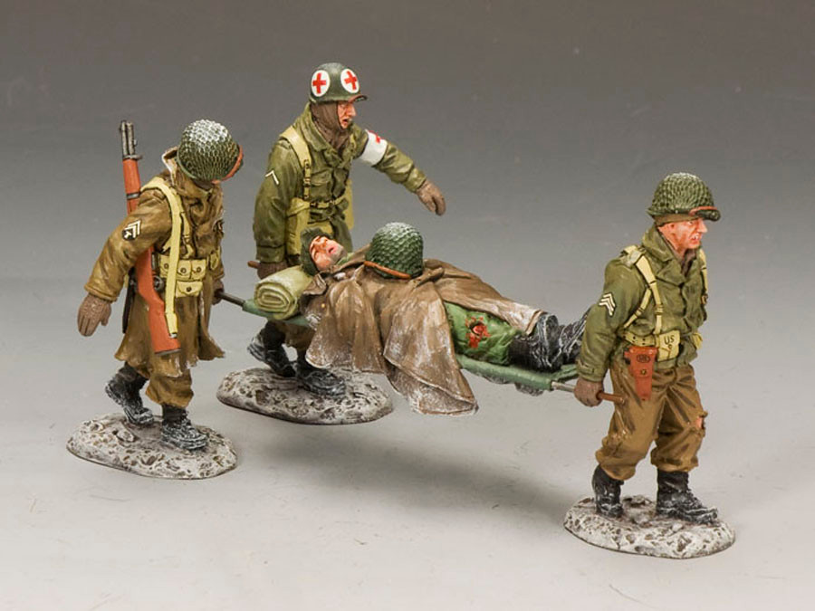 KING & COUNTRY BRITISH EIGHTH ARMY EA028 STRETCHER PARTY MIB 