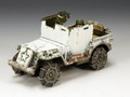 BBA050  US Armoured Jeep (Winter version) by King & Country