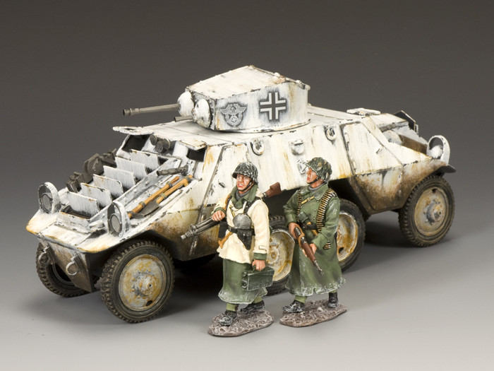 BBG043 Polizei ADGZ Armoured Car LE400 by King & Country (RETIRED