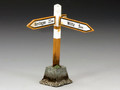 BBG044  Bastogne Signpost by King & Country (RETIRED)