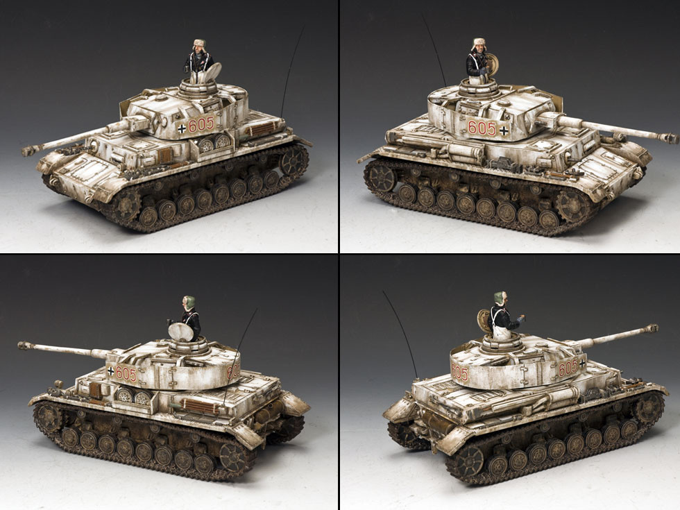BBG065 Panzer IV H (Winter) by King & Country (RETIRED) - Sager's