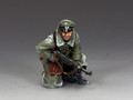BBG081  Kneeling Officer with MP40 by King & Country